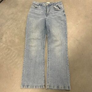 Y2K Light Wash Bootcut Flared Jeans